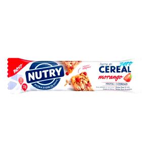 Quantas calorias em 1 barra (22 g) Barra de Cereal Zero Morango?