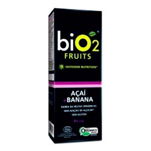 Quantas calorias em 1 barra (23 g) Açaí + Banana Barra de Frutas Orgânicas?