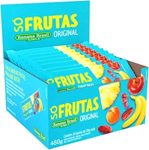 Quantas calorias em 1 Barra (24,0 G) Barra de granola e frutas?