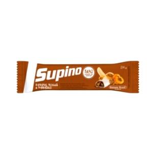 Quantas calorias em 1 barra (24 g) Supino Light Banana, Nozes e Damasco?