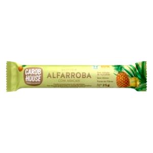 Quantas calorias em 1 barra (25 g) Alfarroba com Abacaxi?