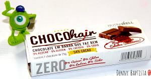 Quantas calorias em 1 barra (25 g) Chocohair?