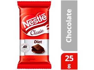 Quantas calorias em 1 barra (25 g) Classic Diet?