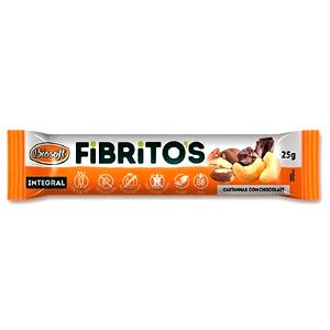 Quantas calorias em 1 barra (25 g) Fibritos?