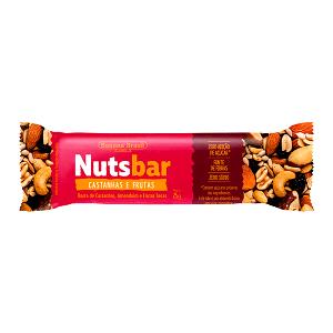 Quantas calorias em 1 barra (25 g) Nuts Bar Castanhas e Frutas?