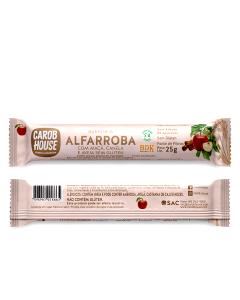 Quantas calorias em 1 barra (30 g) Alfarroba com Maçã Canela e Aveia?