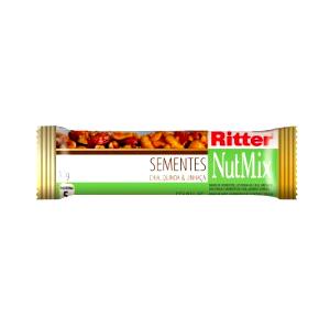 Quantas calorias em 1 barra (30 g) Nutmix Barra de Sementes?