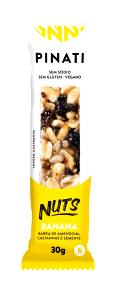 Quantas calorias em 1 barra (30 g) Nuts Banana?