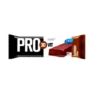 Quantas calorias em 1 barra (33 g) Pro30 Vit Chocolate?