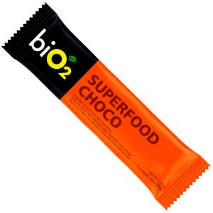 Quantas calorias em 1 barra (38 g) Superfood Choco?