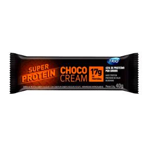 Quantas calorias em 1 barra (40 g) Barra de Proteina Super Choco?