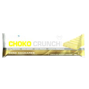 Quantas calorias em 1 barra (40 g) Choko Crunch Chocolate Branco?