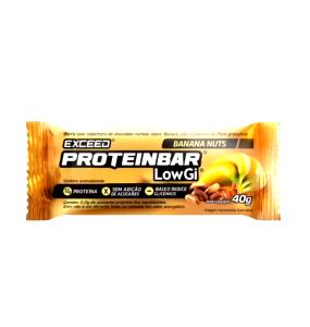 Quantas calorias em 1 barra (40 g) Protein Bar com Recheio Banana?