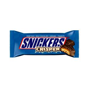 Quantas calorias em 1 barra (40 g) Snickers Crisper?