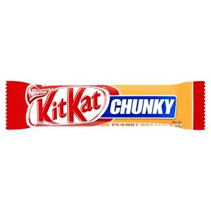 Quantas calorias em 1 barra (42 g) Kit Kat Chunky Peanut Butter?