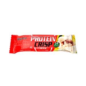 Quantas calorias em 1 barra (45 g) Protein Crisp Bar Leite Ninho com Creme de Avelã?