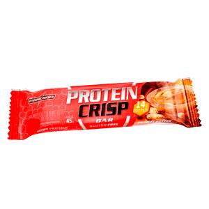 Quantas calorias em 1 barra (45 g) Protein Crisp Bar Trufa de Avelã?