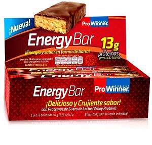Quantas calorias em 1 barra (50 g) Barra de Proteína Energy?
