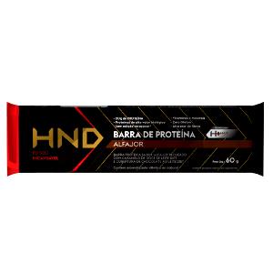 Quantas calorias em 1 barra (60 g) Barra de Proteína HND Alfajor?