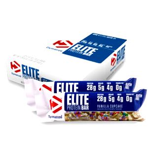 Quantas calorias em 1 barra (70 g) Elite Protein Bar Vanilla Cupcake?