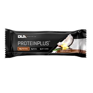 Quantas calorias em 1 barra (70 g) Proteinplus Coco e Vanilla?