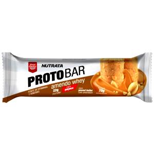 Quantas calorias em 1 barra (70 g) Protobar Amendo Whey?