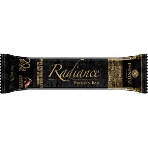 Quantas calorias em 1 barra (70 g) Radiance Protein Bar Gourmet Chocolate?