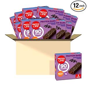 Quantas calorias em 1 barra (75 g) Protein Bar Chocolate Fudge?