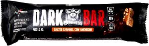 Quantas calorias em 1 barra (90 g) Dark Bar Salted Caramel com Amendoim?