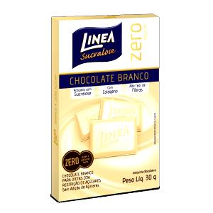 Quantas calorias em 1 barrinha (30 g) Chocolate Branco Zero?