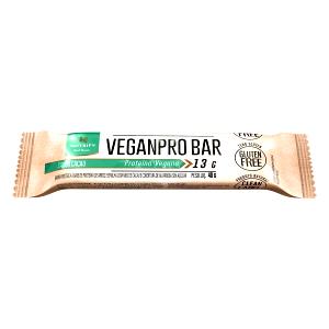 Quantas calorias em 1 barrinha (40 g) Veganpro Bar Baunilha?