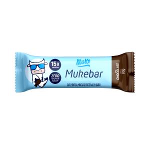 Quantas calorias em 1 barrinha (60 g) Mukebar Chocolate?