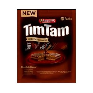 Quantas calorias em 1 biscoito (18,3 g) Timtam Original?