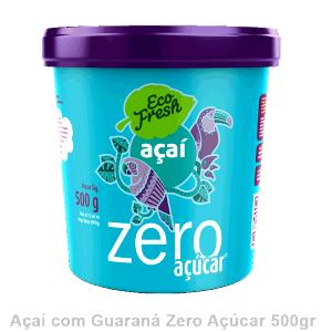 Quantas calorias em 1 bola (60 g) Açaí Power Zero?