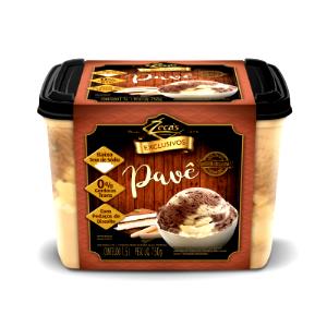 Quantas calorias em 1 bola (60 g) Sorvete de Pavê?