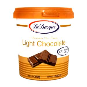 Quantas calorias em 1 bola (60 g) Sorvete Light Chocolate?