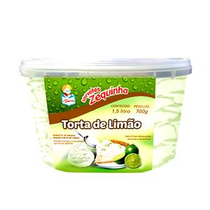 Quantas calorias em 1 bola (60 g) Sorvete Torta de Limão?