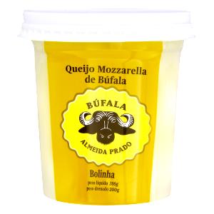 Quantas calorias em 1 bolinha (30 g) Muçarela de Búfala?