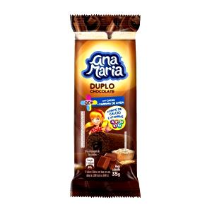 Quantas calorias em 1 bolinho (35 g) Duplo Chocolate?