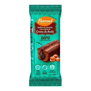 Quantas calorias em 1 bolinho (40 g) Bolinho de Chocolate com Recheio de Creme de Avelã?