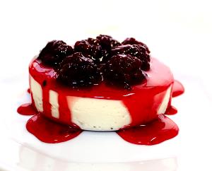 Quantas calorias em 1 Bolo Ou Torta (23 Cm De Diâmetro, Aprox 4 Cm De Altura) Cheesecake com Frutas?