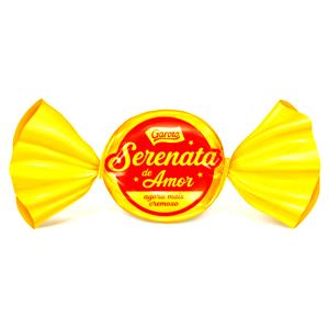 Quantas calorias em 1 bombom (16,5 g) Bombom Serenata de Amor?