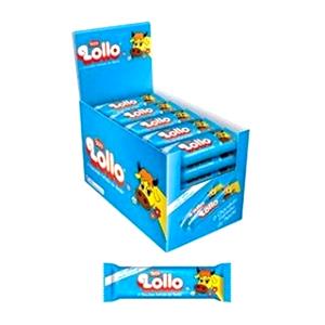 Quantas calorias em 1 bombom (18 g) Lollo?