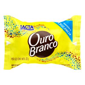 Quantas calorias em 1 bombom (20 g) Bombom Ouro Branco?