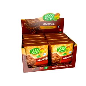 Quantas calorias em 1 brownie (38 g) Brownie Sabor Laranja?