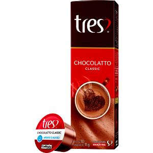 Quantas calorias em 1 cápsula (11 g) Chocolatto?