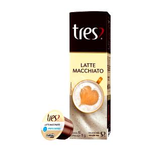 Quantas calorias em 1 cápsula (11 g) Latte Macchiato?