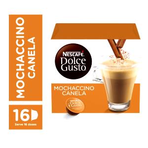 Quantas calorias em 1 cápsula (17,2 g) Mochaccino Canela?