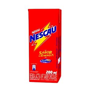 Quantas calorias em 1 caixa (200 ml) Nescau Pronto?