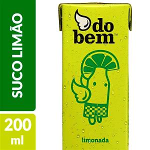 Quantas calorias em 1 caixa (200 ml) Suco de Limão?